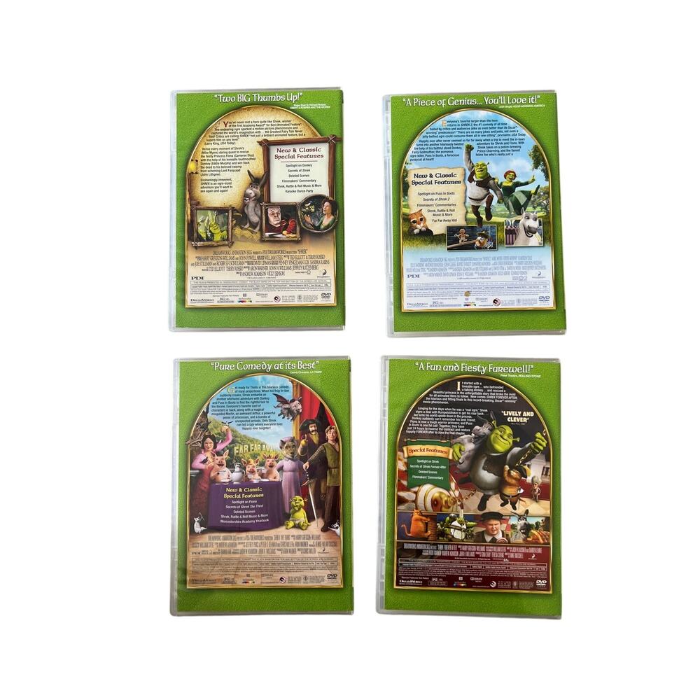 Shrek: The Whole Story The Complete 4 Movie Collection DVD Box Set DreamWorks - Picture 13 of 13